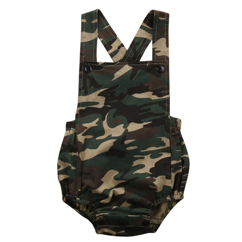Cool Camouflage Baby Romper