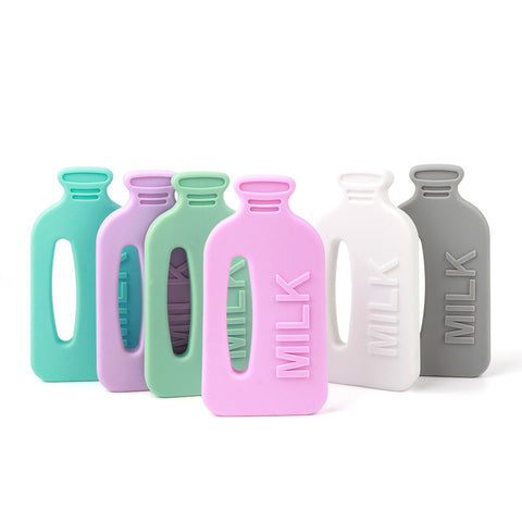 Silicone Teether Milk Bottle
