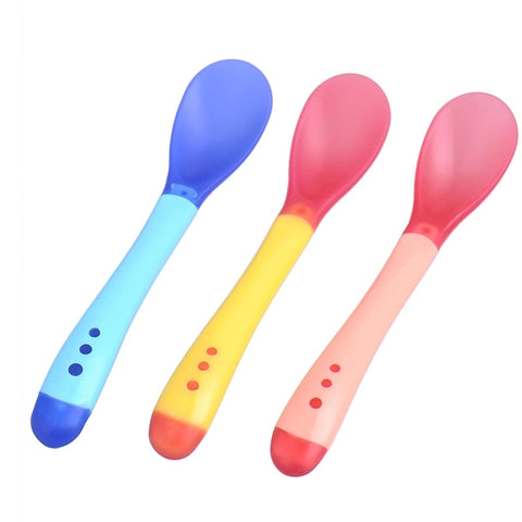 3Pcs/lot Temperature Sensing Spoon
