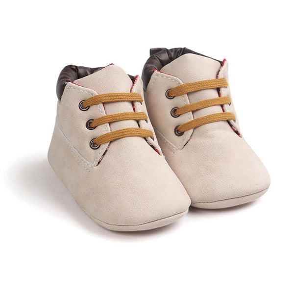 Leather First Walkers Crib Shoes