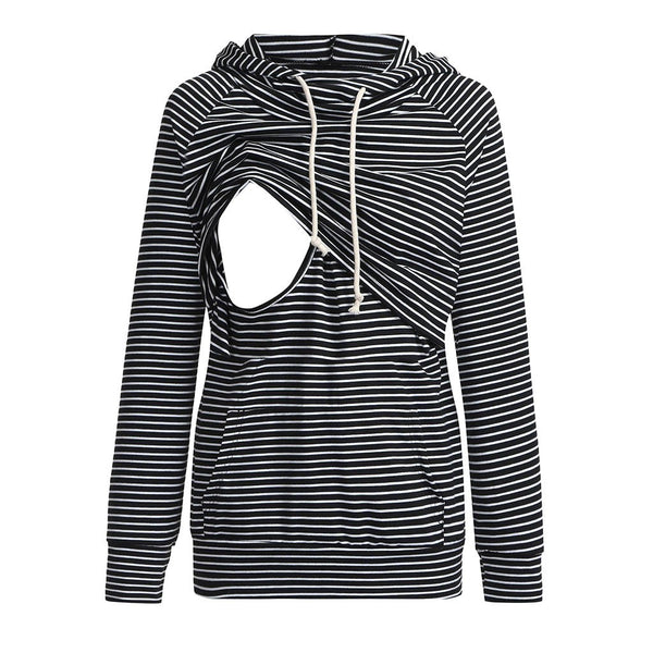 Women's Nursing Hoodie Long Sleeves